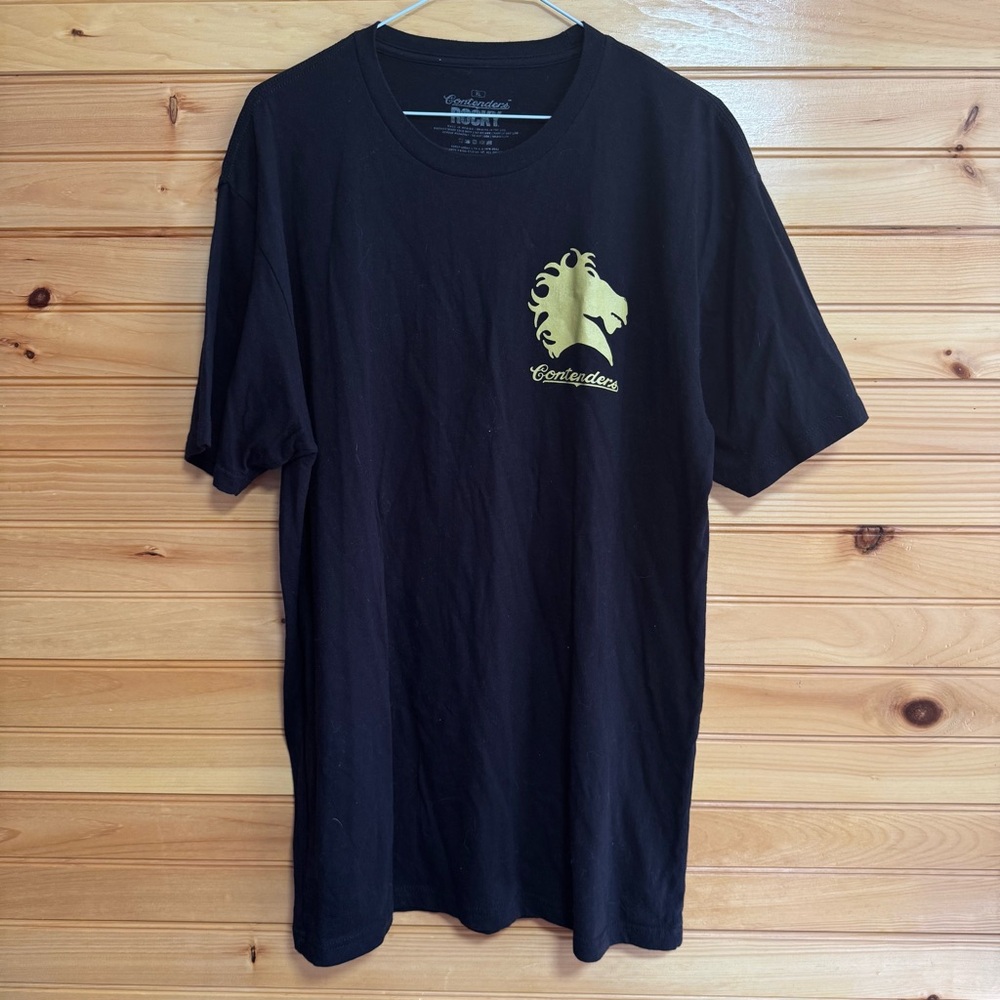 Contenders Rocky Italian Stallion Black Tee XL